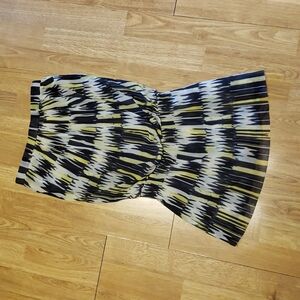 VTG Cache strapless peplum top XS